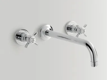 ALDEN - 3 hole wall-mounted washbasin tap by BATH&BATH - view 2