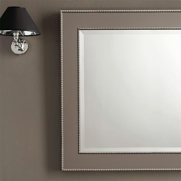 LILAC - Square wall-mounted framed mirror by BATH&BATH - view 3