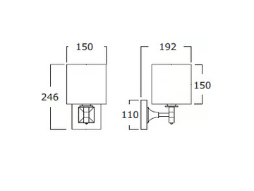 LUX - Wall light for bathroom by BATH&BATH - view 3