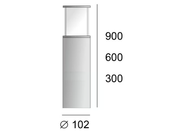 ATREX 100 FL - Stainless steel bollard light for Public Areas by BEL-LIGHTING - view 3