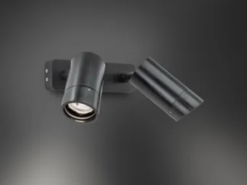 LENA GU-1 - Adjustable wall-mounted LED Anodized aluminium Outdoor spotlight by BEL-LIGHTING - view 2