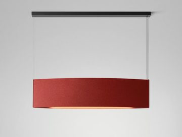 NOREN S/151 - Acoustic LED pendant lamp by BOVER - view 3
