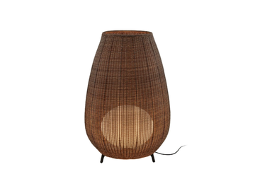 AMPHORA 02 - Synthetic fibre floor lamp by BOVER - view 2