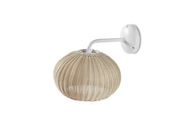 GAROTA A/01 OUTDOOR - LED synthetic fibre outdoor wall lamp by BOVER - view 2