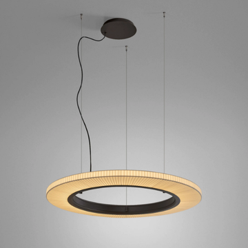 RODA S/90 - LED aluminium pendant lamp by BOVER - view 3