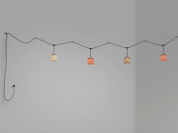 NANS CATENARY S/16/4L OUTDOOR - LED pendant lamp with electrical outlets by BOVER - view 2