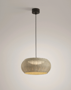 PERRIS S/47 OUTDOOR - LED polyethylene fibre outdoor pendant lamp by BOVER - view 3