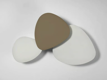 TRIA SET 3 - LED dimmable wooden wall light by BOVER - view 3