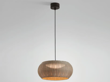PERRIS S/47 OUTDOOR - LED polyethylene fibre outdoor pendant lamp by BOVER - view 2