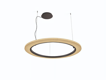RODA S/120 - LED aluminium pendant lamp by BOVER - view 2