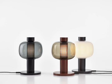 BONBORI - LED Glass and Stainless Steel table lamp by BROKIS - view 2