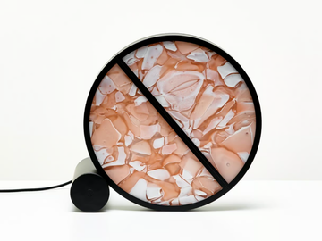 GEOMETRIC - LED glass table lamp by BROKIS - view 2