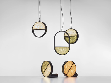 GEOMETRIC - LED glass table lamp by BROKIS - view 3
