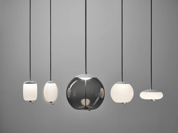 KNOT - LED blown glass pendant lamp by BROKIS - view 3