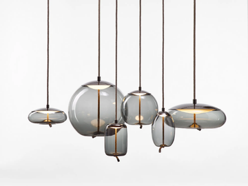 KNOT - LED blown glass pendant lamp by BROKIS - view 2