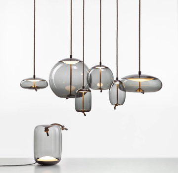 KNOT - LED blown glass table lamp by BROKIS - view 3