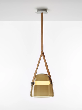 MONA - LED dimmable blown glass pendant lamp by BROKIS - view 3