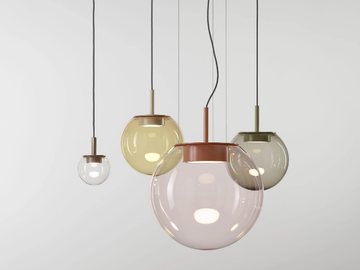ORBIS - Blown glass pendant lamp by BROKIS - view 3