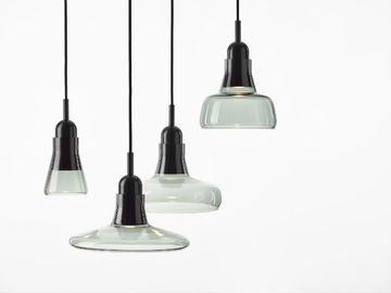 SHADOWS EXTERIOR - Blown glass outdoor pendant lamp by BROKIS - view 2
