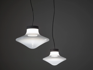 TROTTOLA - LED opal glass pendant lamp by BROKIS - view 2
