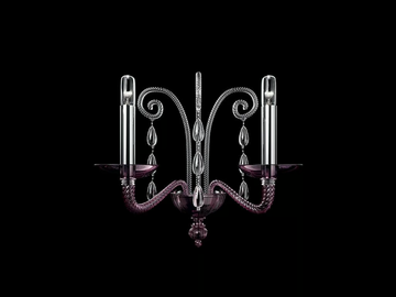 TAYMYR - Venetian crystal wall lamp by Barovier&Toso - view 2
