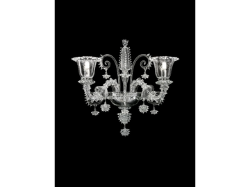VENEZIA 1925 - Venetian crystal wall lamp by Barovier&Toso - view 3