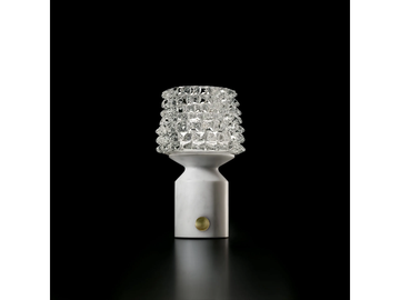 CAMPARINO - Venetian crystal and marble table lamp by Barovier&Toso - view 3