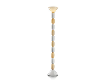 CONTERIE - Venetian crystal floor lamp by Barovier&Toso - view 2