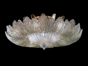 REX - Venetian crystal ceiling lamp by Barovier&Toso - view 3