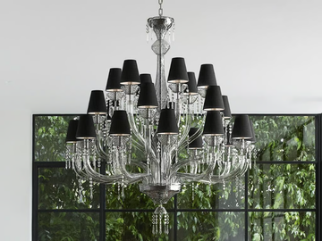 PRÉSIDENT - Venetian crystal chandelier by Barovier&Toso - view 2