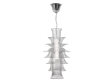 CAMPANULA - Venetian crystal pendant lamp by Barovier&Toso - view 3