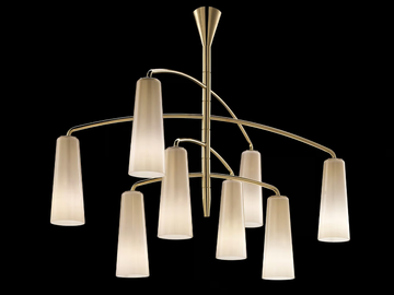 COLIMAÇON - Venetian crystal pendant lamp by Barovier&Toso - view 2