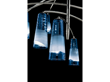 COLIMAÇON - Venetian crystal pendant lamp by Barovier&Toso - view 3