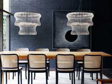 CROWN - Venetian crystal pendant lamp by Barovier&Toso - view 2