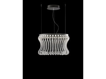 CROWN - Venetian crystal pendant lamp by Barovier&Toso - view 3