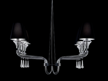 DOMO NEVADA - Venetian crystal chandelier by Barovier&Toso - view 3