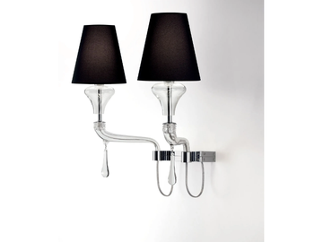 DOMO NEVADA - Venetian crystal wall lamp by Barovier&Toso - view 3