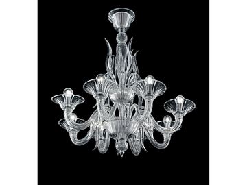 FAUVE - Venetian crystal chandelier by Barovier&Toso - view 3