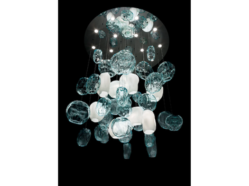 HANAMI - Venetian crystal pendant lamp by Barovier&Toso - view 3