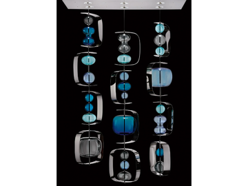 MANHATTAN - Venetian crystal pendant lamp by Barovier&Toso - view 3