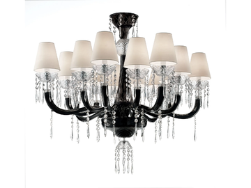 PRÉSIDENT - Venetian crystal chandelier by Barovier&Toso - view 3