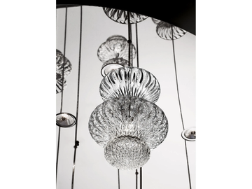 SPINN - Venetian crystal pendant lamp by Barovier&Toso - view 3