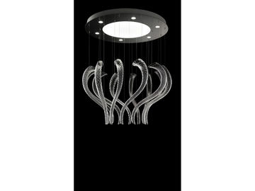 SWING - Venetian crystal pendant lamp by Barovier&Toso - view 3