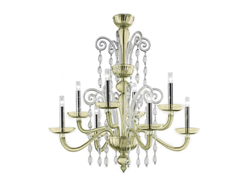 TAYMYR - Contemporary style crystal chandelier by Barovier&Toso - view 2