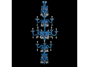 TORPEDO TAIF - Venetian crystal chandelier by Barovier&Toso - view 3