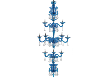 TORPEDO TAIF - Venetian crystal chandelier by Barovier&Toso - view 2