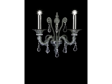 TAIF - Venetian crystal wall lamp by Barovier&Toso - view 3