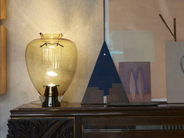 VERONESE - Venetian crystal table lamp by Barovier&Toso - view 2