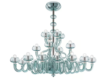 BISSA BOBA - Venetian crystal chandelier by Barovier&Toso - view 2