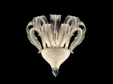 PIUME - Venetian crystal wall lamp by Barovier&Toso - view 2